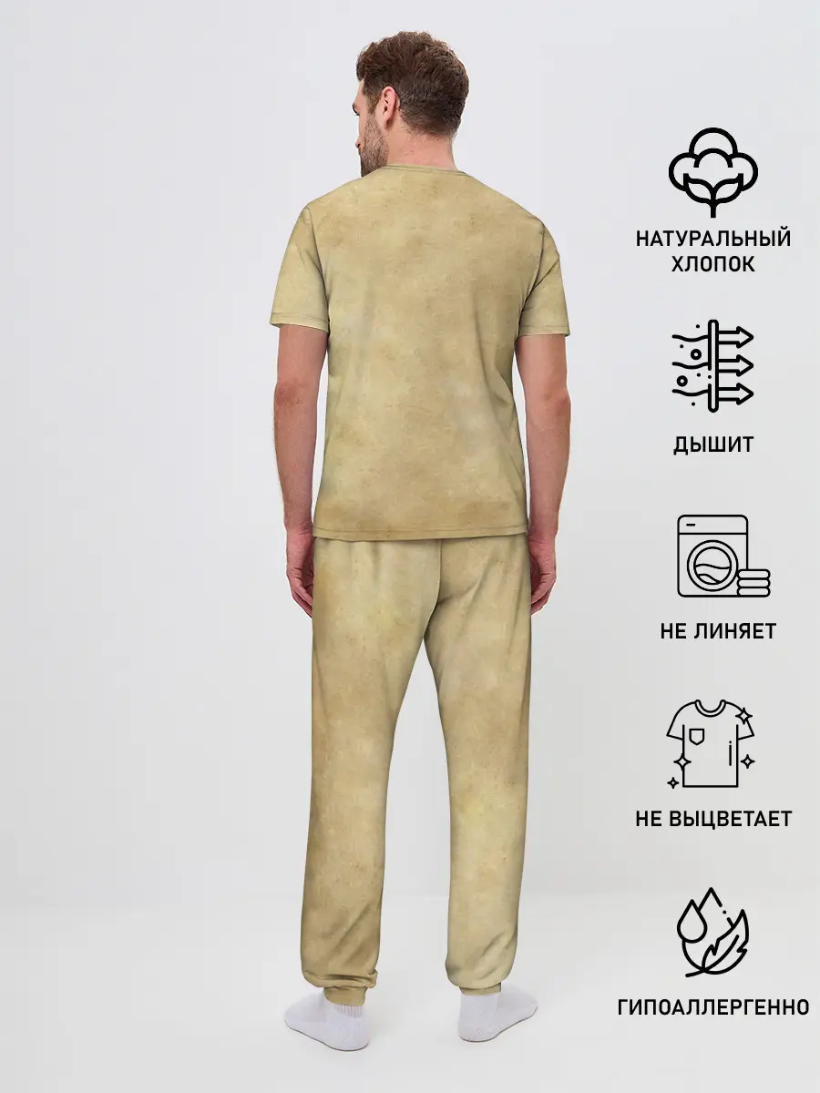 Мужская пижама с брюками / Манки Д. Луффи в розыске One Piece