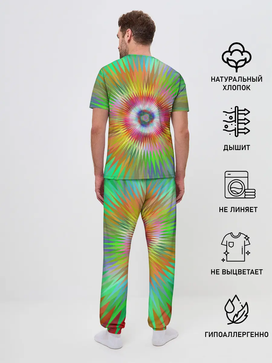 Мужская пижама с брюками / Тропичный Бум!
