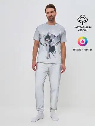 Мужская пижама с брюками / Канае Котё