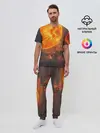 Мужская пижама с брюками / РАДИАЦИОННОЕ СОЛНЦЕ