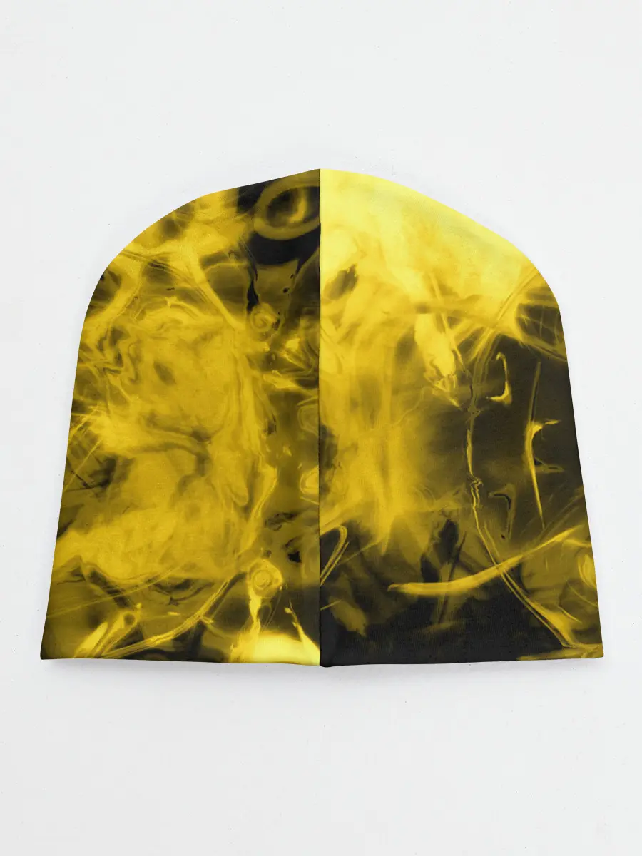 Детская шапка / Желтый Неоновый Дым