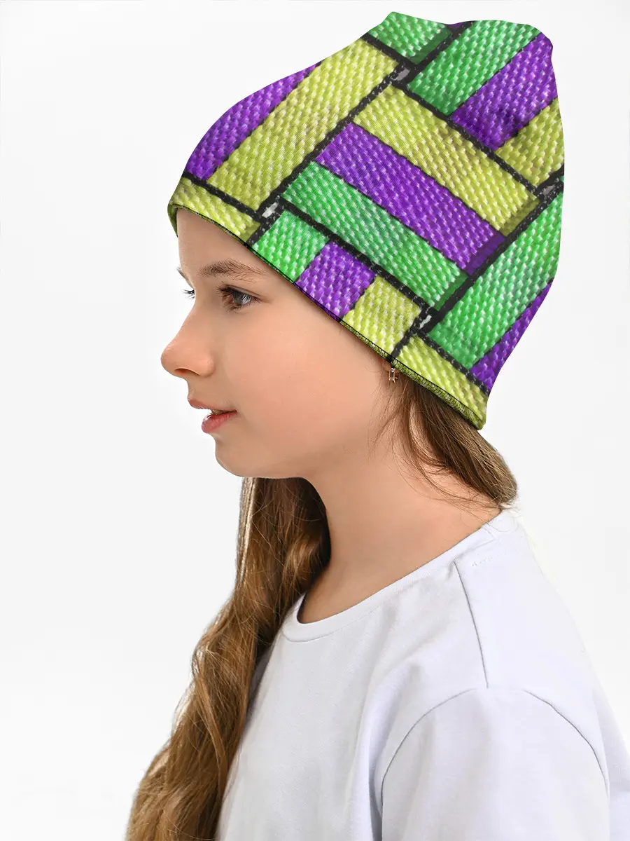 Детская шапка / Цветные Ремешки