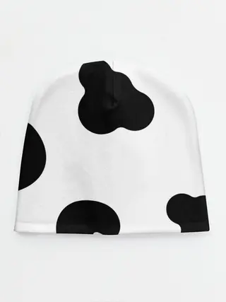 Детская шапка / Cow print