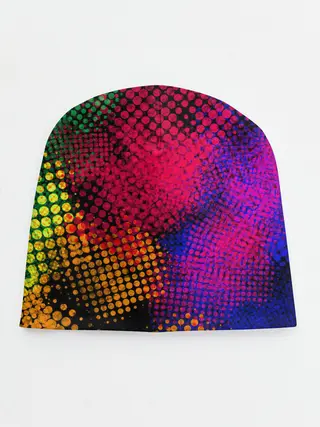 Детская шапка / Цветные Разводы