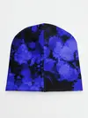 Детская шапка / Синие Кляксы