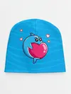 Детская шапка / Дельфин с сердечком