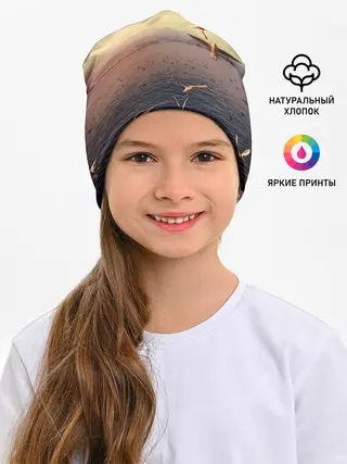 Детская шапка / Чайки на воде