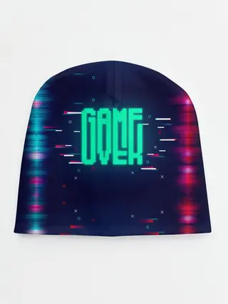 Детская шапка / Game Over