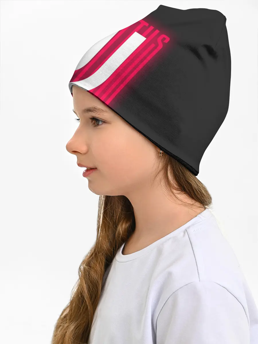 Детская шапка / JUVENTUS / ЮВЕНТУС / НЕОН