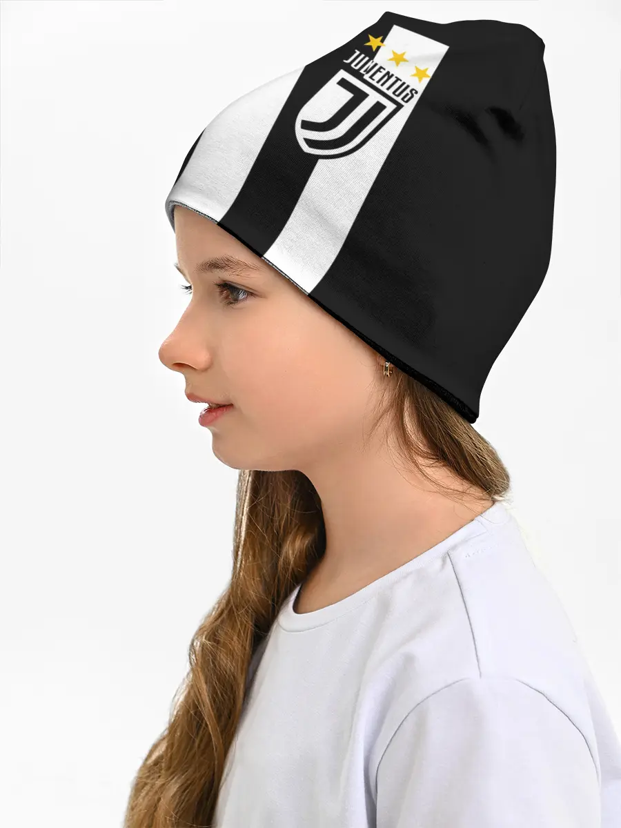 Детская шапка / JUVENTUS / ЮВЕНТУС / ЗВЕЗДЫ