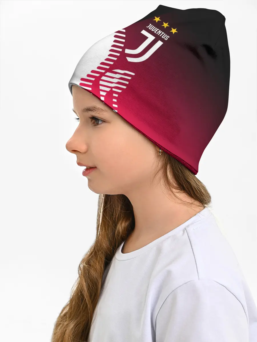 Детская шапка / JUVENTUS / ЮВЕНТУС / НЕОН