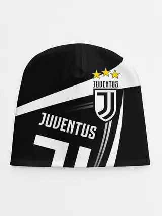 Детская шапка / JUVENTUS / ЮВЕНТУС / ПОЛОСЫ