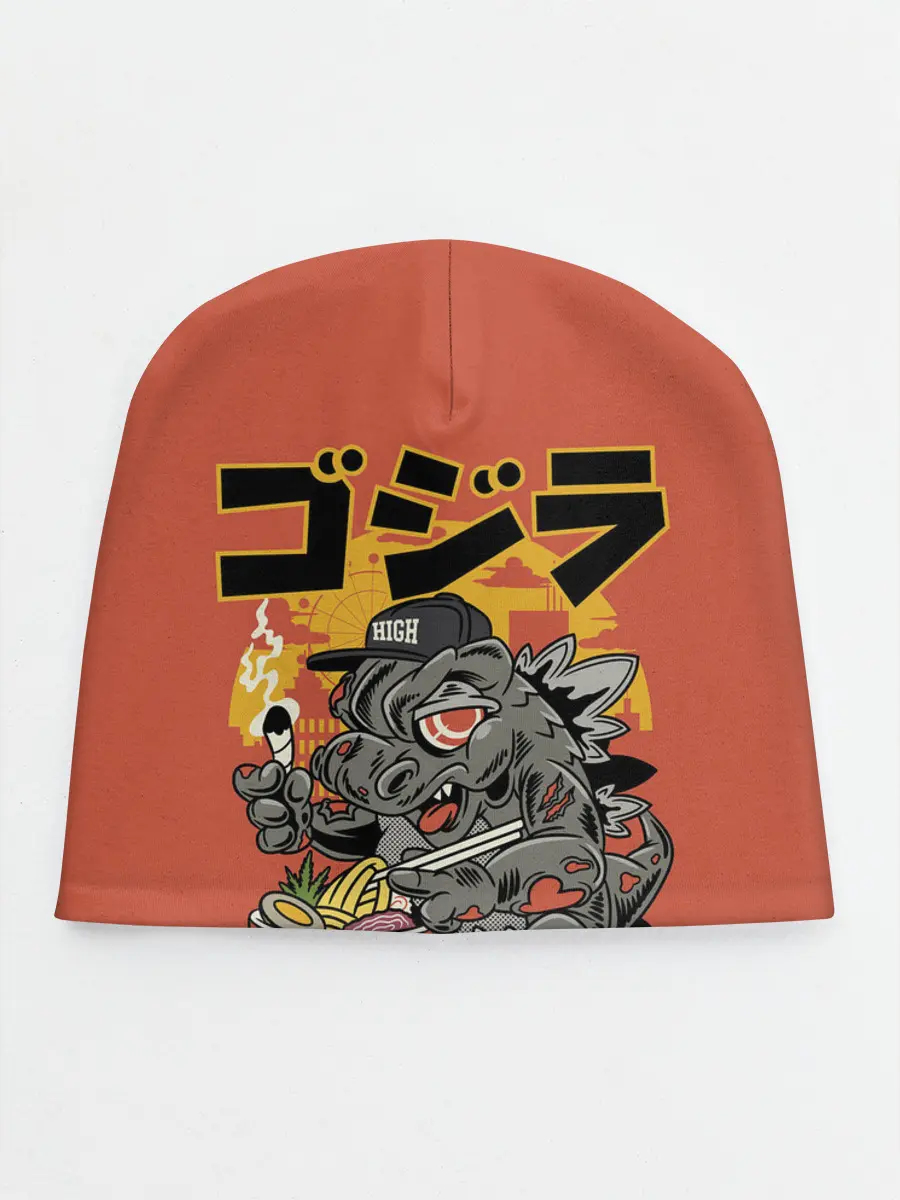 Детская шапка / ГОДЗИЛЛА КУШАЕТ