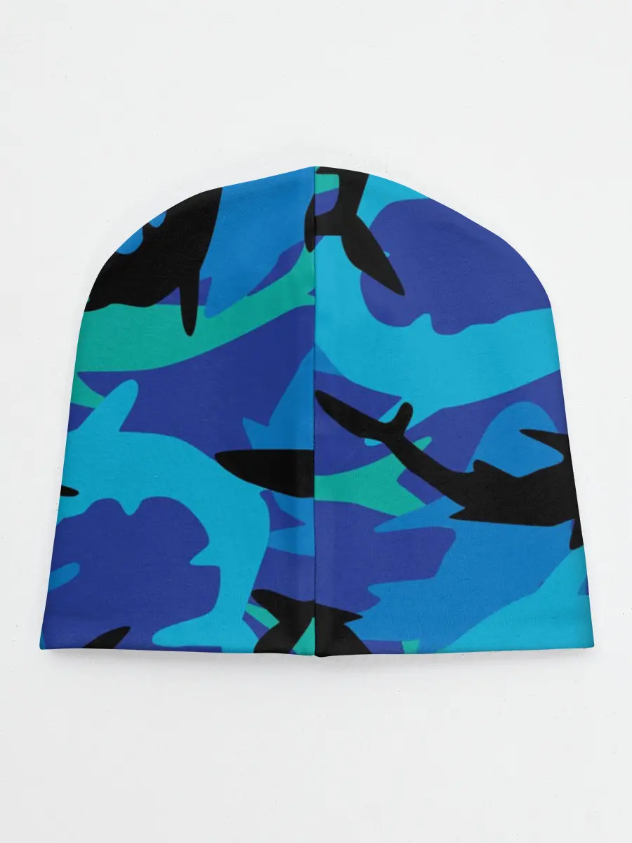 Детская шапка / Акулы паттерн