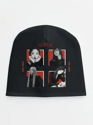 Детская шапка / BLACKPINK | Red and black