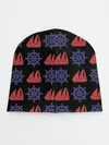 Детская шапка / Корабли и штурвалы