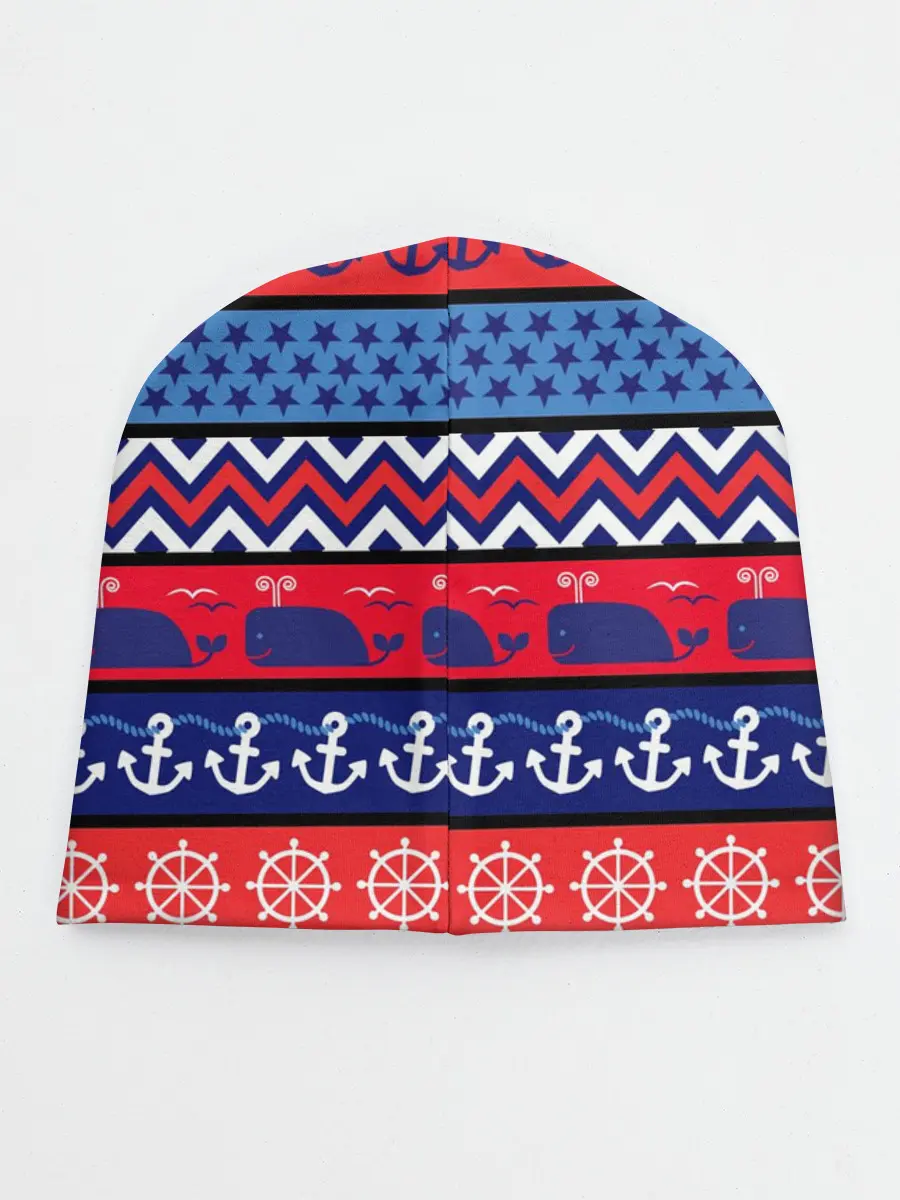 Детская шапка / Морские мотивы