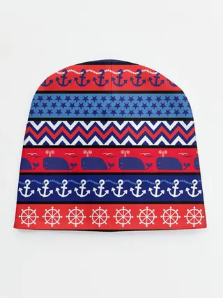 Детская шапка / Морские мотивы