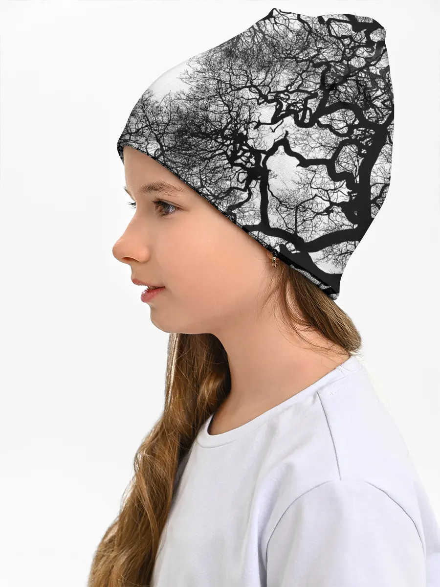 Детская шапка / Texture Branches