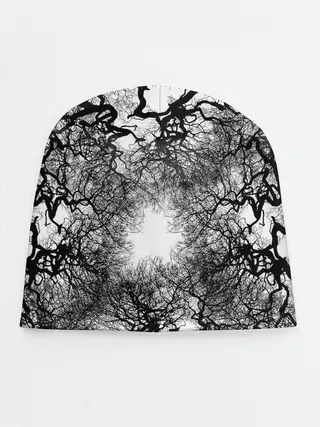 Детская шапка / Texture Branches