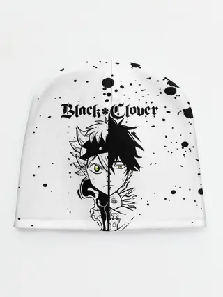 Детская шапка / Аста | Юно Чёрный клевер