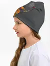 Детская шапка / Furry fox