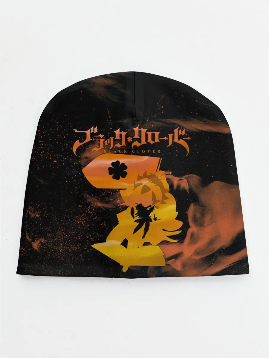 Детская шапка / Чёрный клевер удар Аста мечом