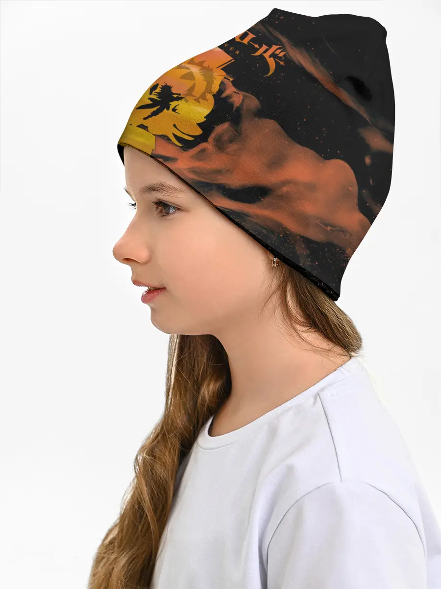 Детская шапка / Чёрный клевер удар Аста мечом