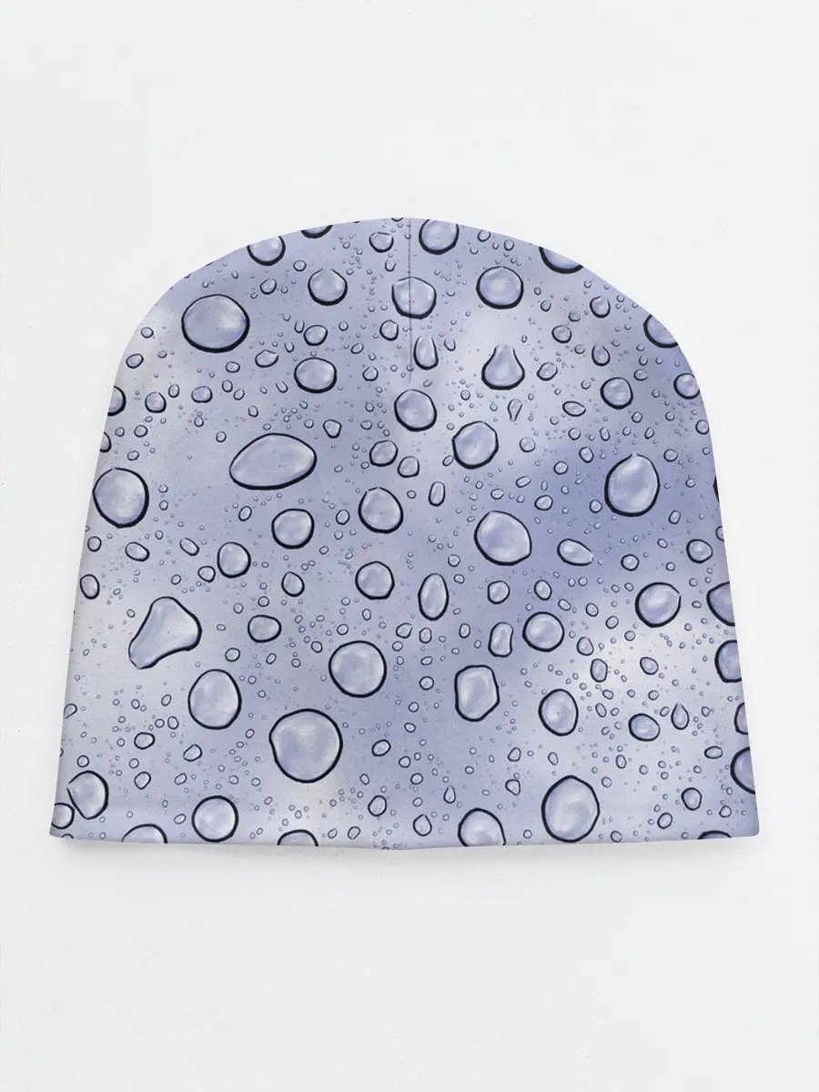 Детская шапка / Капли на Стекле