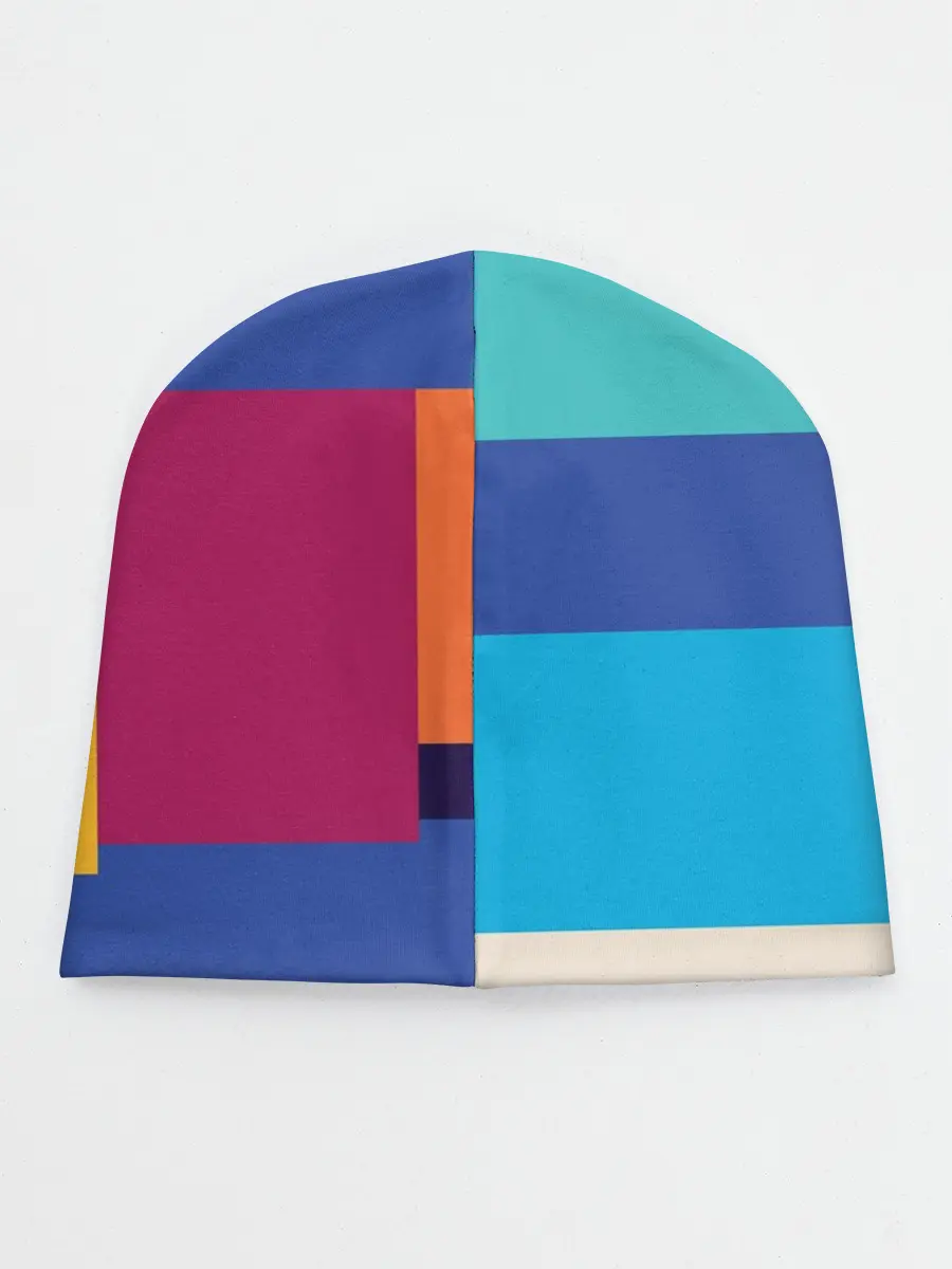 Детская шапка / Плавные узоры