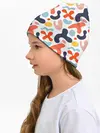 Детская шапка / Абстрактные цветные пятна