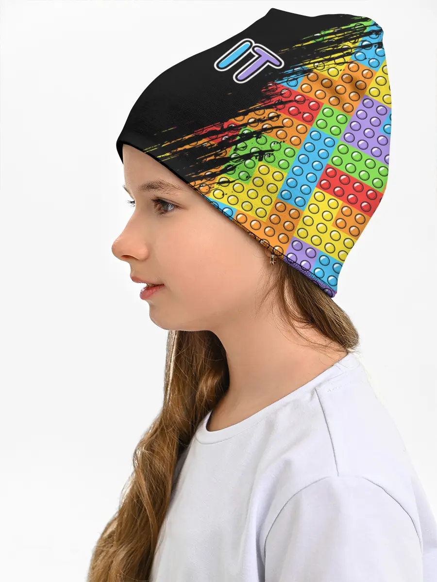 Детская шапка / POP IT / SIMPLE DIMPLE