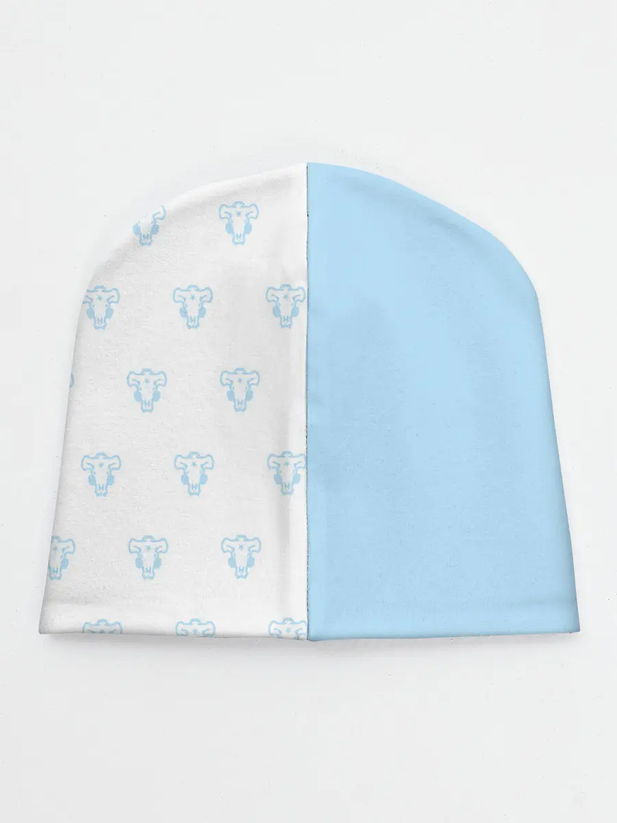 Детская шапка / Чёрный клевер Неро в кармашке