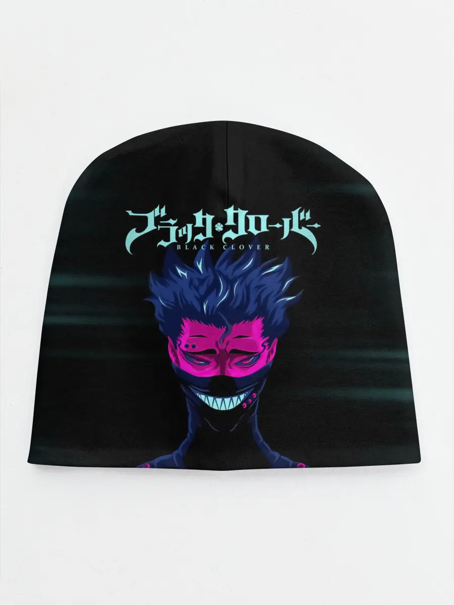 Детская шапка / Зора Идеаре Чёрный клевер