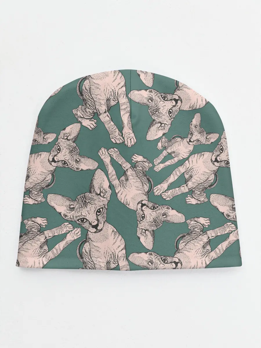 Детская шапка / Котёнок сфинкса