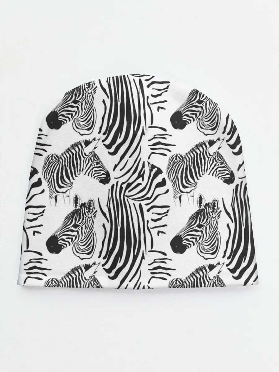 Детская шапка / Зебра