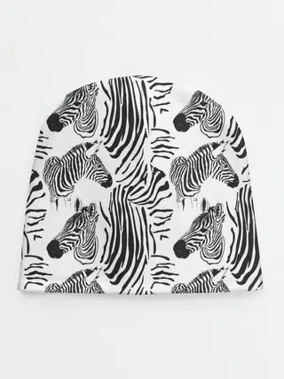 Детская шапка / Зебра