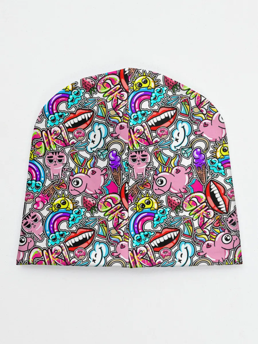 Детская шапка / сумасшедший стикербомб