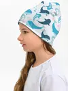 Детская шапка / Киты и тюлени