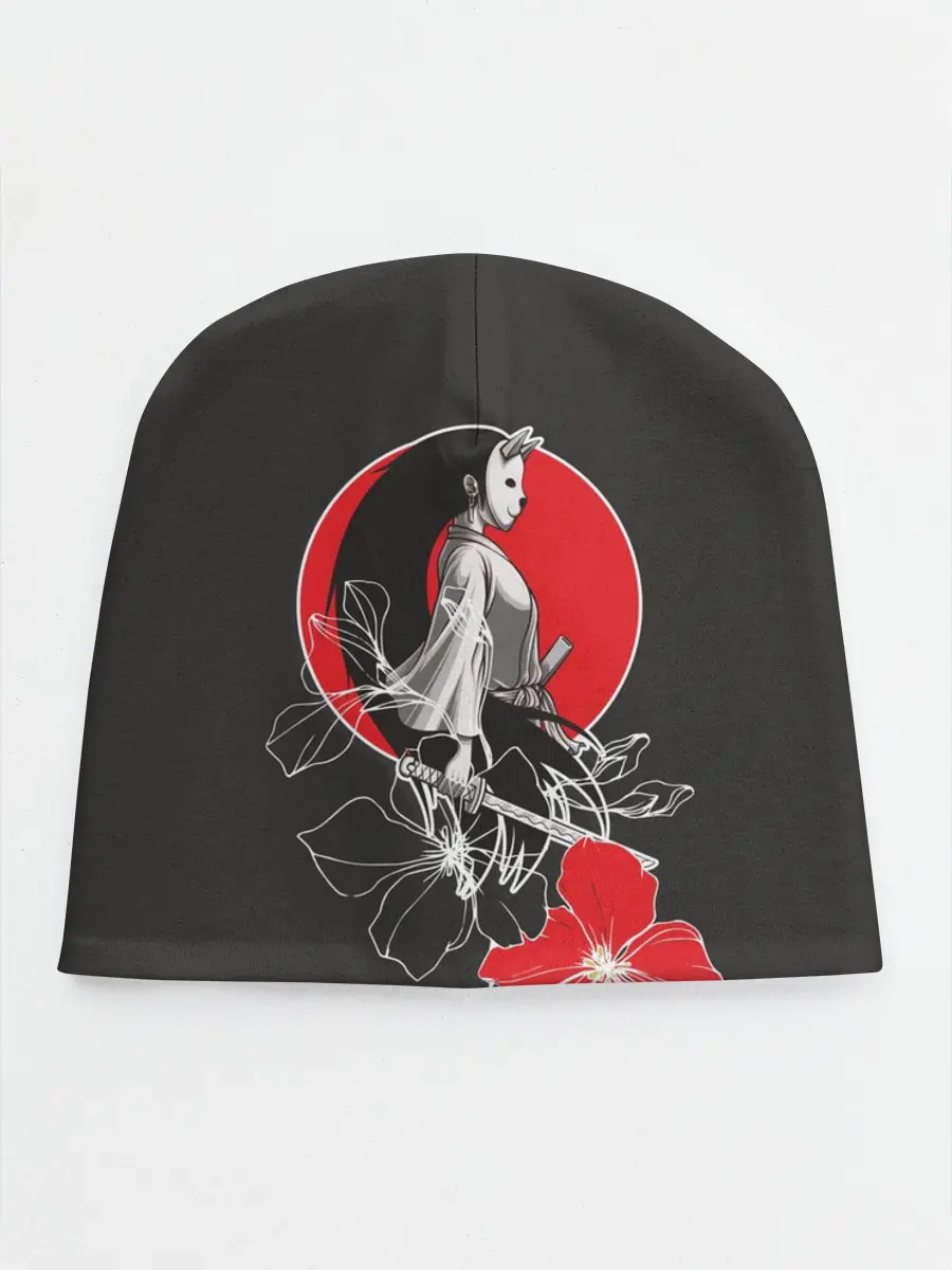 Детская шапка / Девушка-кошка-самурай