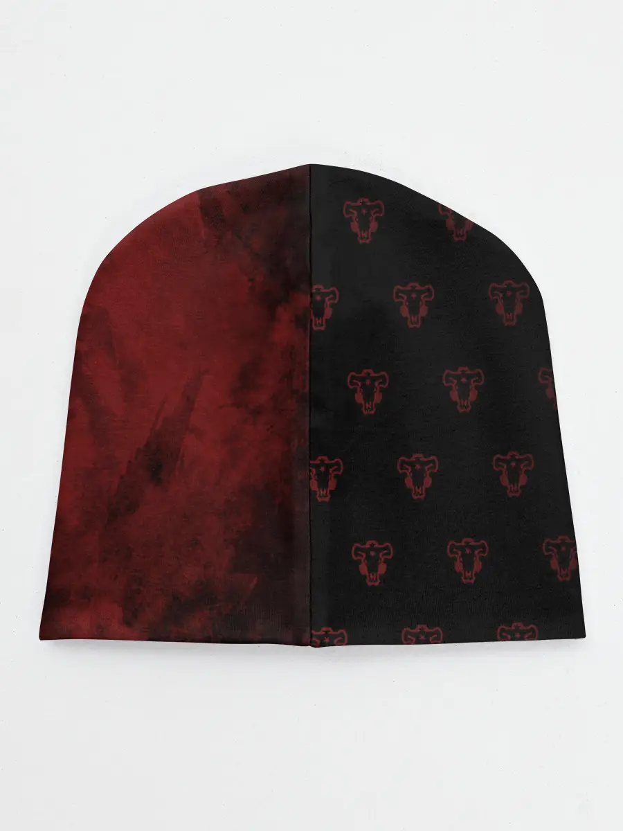 Детская шапка / Чёрный клевер Аста с мечом