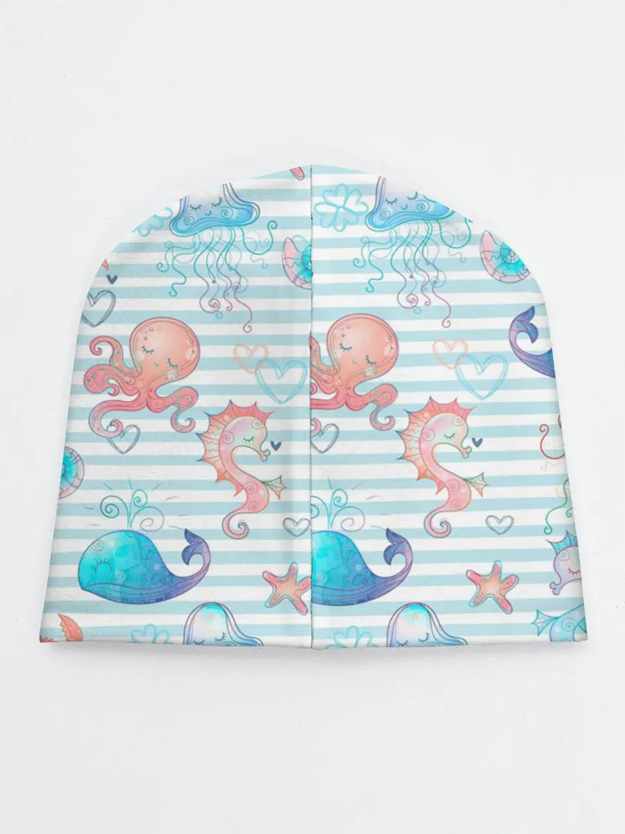 Детская шапка / Морские жители