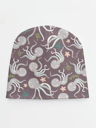 Детская шапка / Осьминоги
