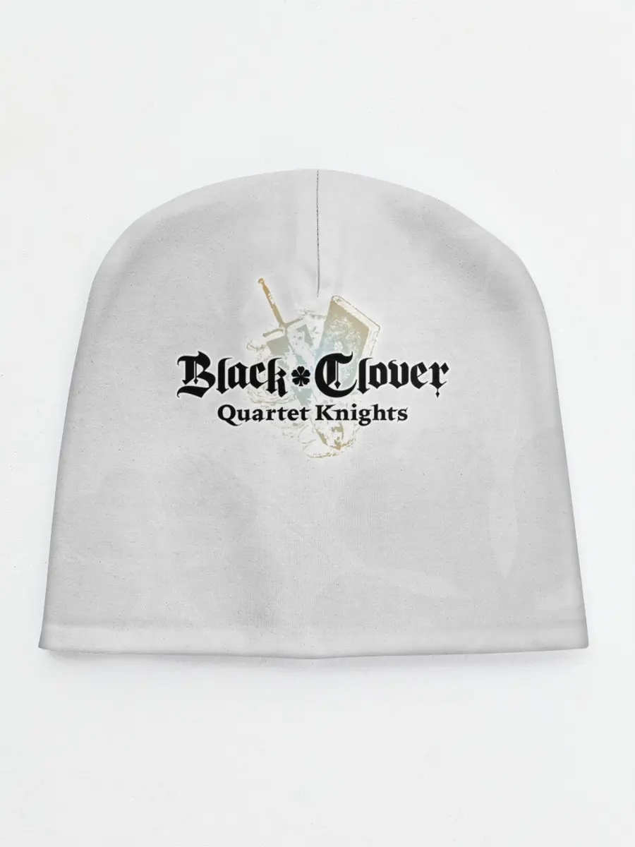 Детская шапка / Чёрный клевер Quartet Knights