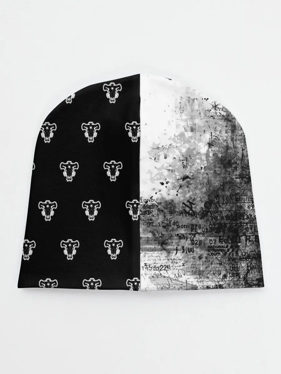 Детская шапка / Черный Аста Чёрный клевер