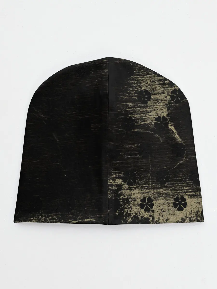 Детская шапка / Золотой Рассвет Чёрный клевер