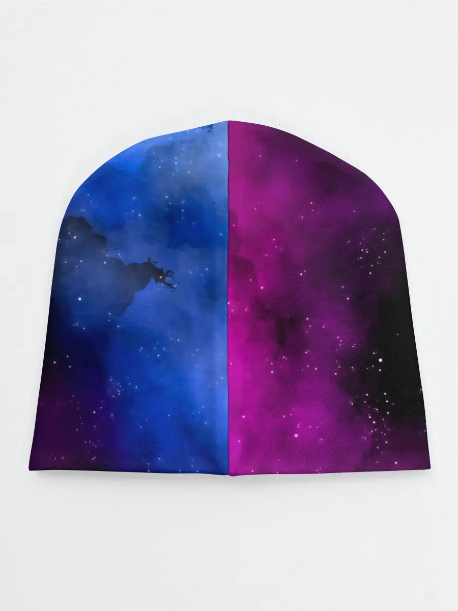 Детская шапка / Чёрный клевер космический Юно