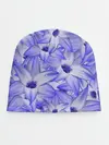 Детская шапка / Синие Цветы