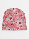 Детская шапка / Красные Цветы