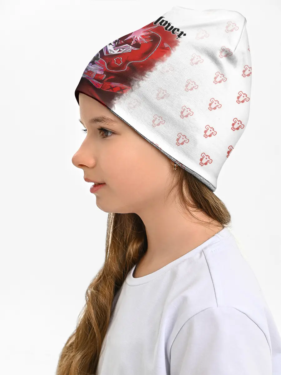 Детская шапка / Аста Чёрный клевер | Черные быки